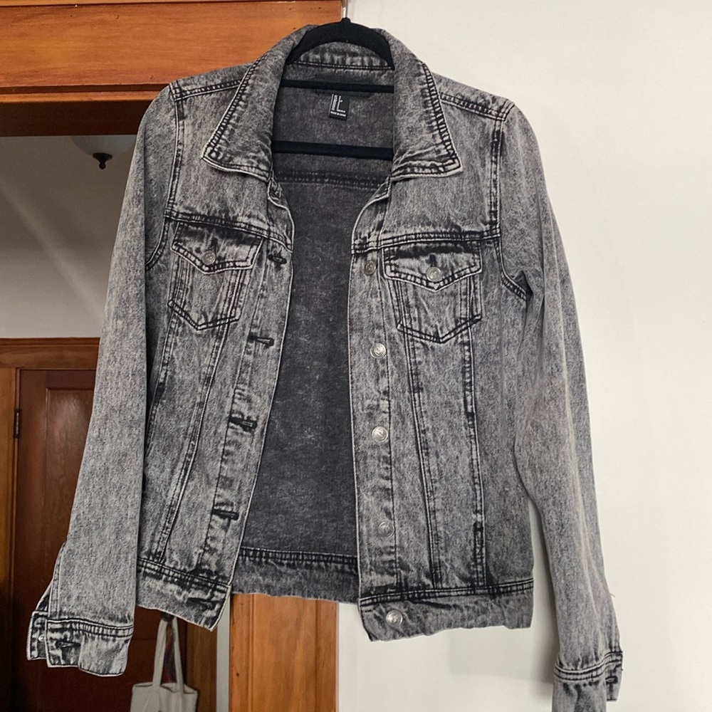 Acid Wash Jean Jacket
